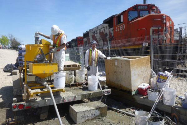 Box Beam Bridge Girder Grouting — Kipling Avenue, Etobicoke
