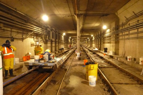 Transit Tunnel Joint Sealing & Backwall Grouting — Calgary