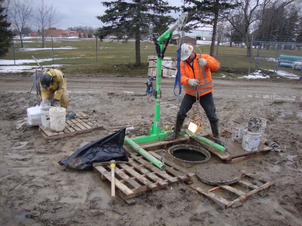 Manhole Leak Repairs — Tavistock Community Centre
